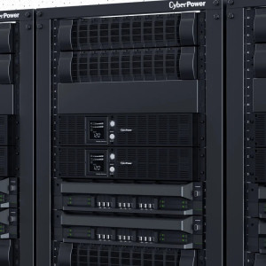 CyberPower OR2200LCDRTXL2U Rack or Tower UPS, UL Rated, rotatable LCD panel, 8x NEMA 5-20R